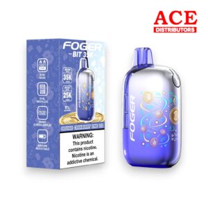 FOGER BIT 35000 PUFFS DISPOSABLE 5CT BOX - ORANGE CRANBERRY LIME