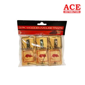 MOUSE WOODEN TRAP 3CT