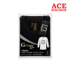 GMAN THERMAL BLACK SMALL SIZE EACH
