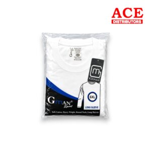 GMAN LONG SLEEVE WHITE 6XL SIZE EACH