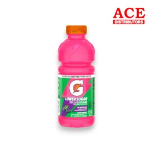GATORADE 20OZ LOW SUGAR RAIN BERRY 24CT