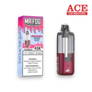 MR FOG SWITCH PRO 45000 PUFFS DISPOSABLE POD 5CT BOX - STRAWBERRY BUBBLE GANG