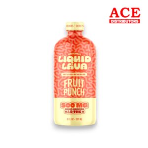 LIQUID LAVA 500MG D9+THC BEVERAGE BOTTLE 8OZ FRUIT PUNCH