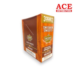 SWISHER MINI 3/2 STICKY SWEET POUCH 15CT