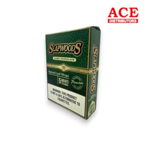 SLAPWOODS CIGAR WRAPS $6.99 DUBAI CHOCOLATE 5/10CT BOX
