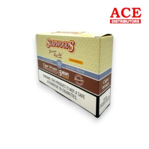 SLAPWOODS $6.99 CIGAR WRAPS NATURAL 5/10CT BOX