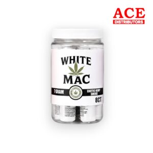 HEMP MASTER 7G EXOTIC HEMP SHAKE 8CT - WHITE MAC