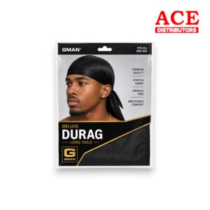 GMAN DURAG BLACK 12CT