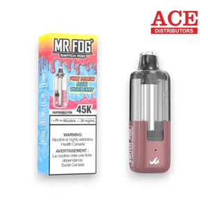 MR FOG SWITCH PRO 45000 PUFFS DISPOSABLE POD 5CT BOX - PINK LEMON SOUR BLUEBERRY