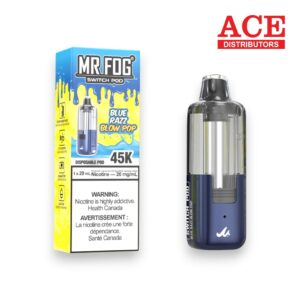 MR FOG SWITCH PRO 45000 PUFFS DISPOSABLE POD 5CT BOX - BLUE RAZZ BLOW POP