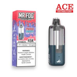 MR FOG SWITCH PRO 45000 PUFFS DISPOSABLE POD 5CT BOX - PEACH BERRY