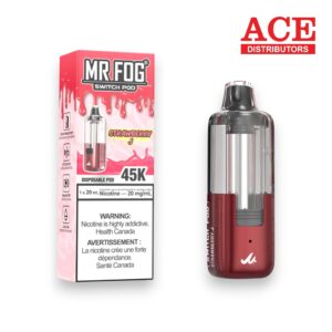 MR FOG SWITCH PRO 45000 PUFFS DISPOSABLE POD 5CT BOX - STRAWBERRY J