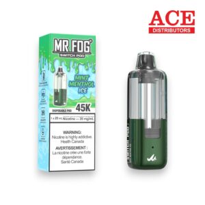 MR FOG SWITCH PRO 45000 PUFFS DISPOSABLE POD 5CT BOX - MINT MENTHOL ICE