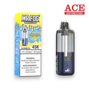 MR FOG SWITCH PRO 45000 PUFFS DISPOSABLE POD 5CT BOX - BLUEBERRY RASPBERRY LEMON