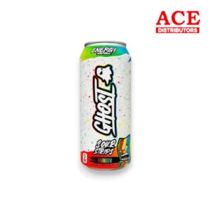 GHOST ENERGY 16OZ 12CT -SOUR STRIPES RAINBOW