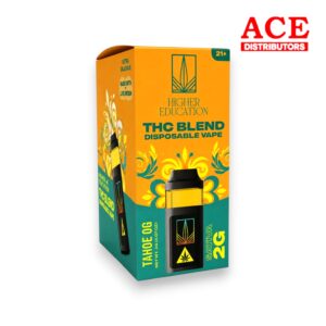 HIGHER EDUCATION 2G THC BLEND DISPOSABLES 5CT - TAHOE OG