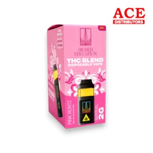 HIGHER EDUCATION 2G THC BLEND DISPOSABLES 5CT - PINK RUNTZ