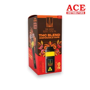 HIGHER EDUCATION 2G THC BLEND DISPOSABLES 5CT - LAVA CAKE