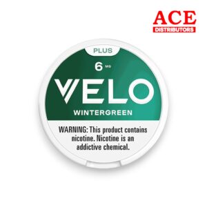 VELO PLUS NICOTINE POUCH WINTERGREEN 6MG 5CT