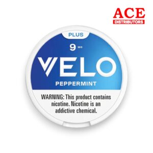 VELO PLUS NICOTINE POUCH PEPPERMINT 9MG 5CT