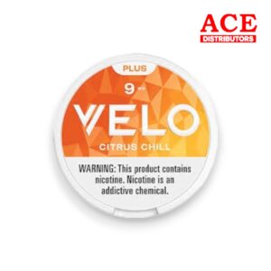 VELO PLUS NICOTINE POUCH CITRUS CHILL 9MG 5CT