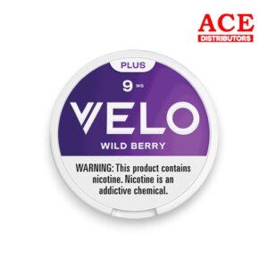 VELO PLUS NICOTINE POUCH WILD BERRY 9MG 5CT