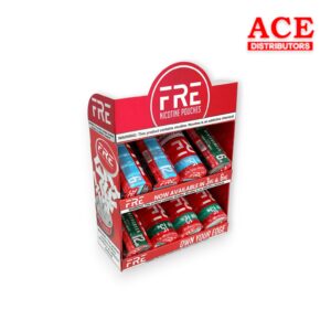 FRE NICOTINE 6MG/9MG/12MG 8CT ASST. DISPLAY