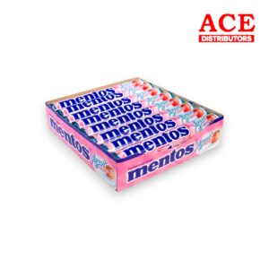 MENTOS ROLL YOGURT MORANGO 16CT