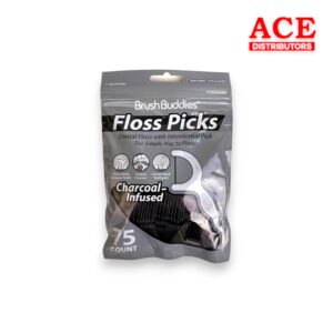 BRUSH BUDDIES DENTAL FLOS PICKS 75CT