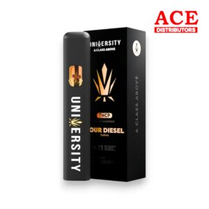 UNIVERSITY LIQUID DIAMOND THC-P DISPOSABLES 5CT - SOUR DIESEL SATIVA