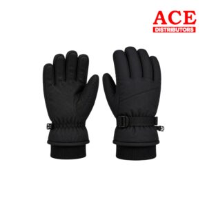 WINTER GLOVES BLACK 12CT