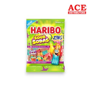PEG HARIBO 4.5OZ SOUR SODAS