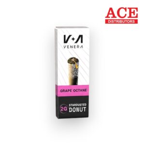 VENERA DONUT ROLLS STARDUSTED 2G THC-P PREROLL 10CT - GRAPE OCTANE