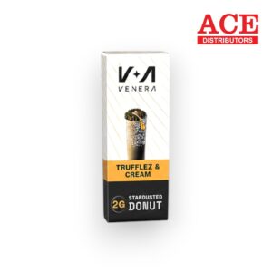 VENERA DONUT ROLLS STARDUSTED 2G THC-P PREROLL 10CT - TRUFFLEZ & CREAM