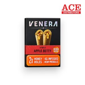 VENERA HONEY HOLES LIVE RESIN 2G THC-P PREROLL 2PK/10CT - APPLE BETTY