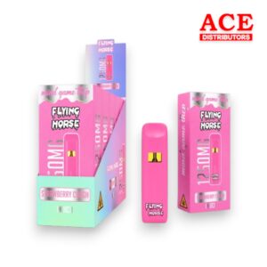 FLYING HORSE MIND GAME 1250MG THC-P DISPOSABLE 5CT -STRAWBERRY COUGH