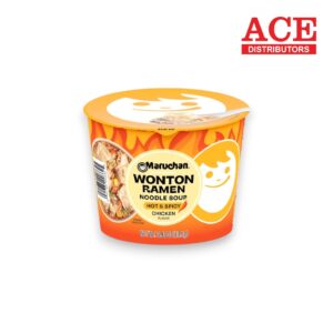MARUCHAN WONTON RAMEN HOT & SPICY CHICKEN 6CT