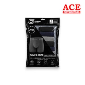 GMAN BOXER LARGE 6CT