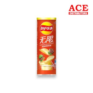 LAYS STAX EXOTIC SIZZLED BBQ 90G