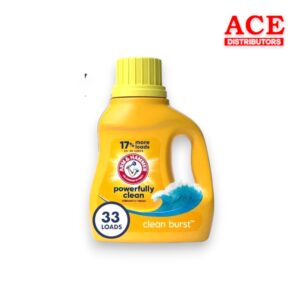 ARM HAMMER LAUNDRY DETERGENT POWERFULLY CLEAN 33OZ EACH