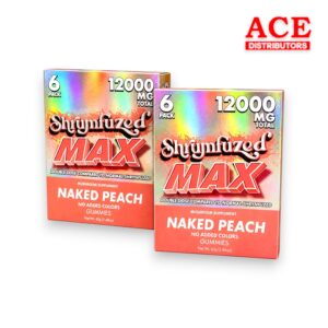 SHRUMFUZED GUMMIES 12000MG 6PK 5CT NAKED PEACH