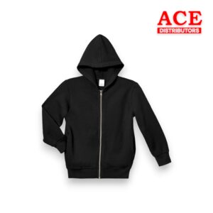COTTON NET ZIPPER HOODIE L