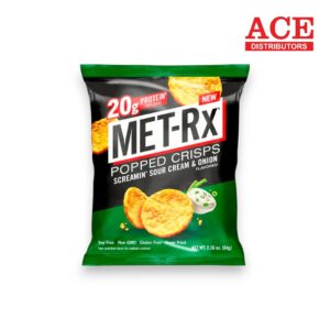 MET-RX PROTEIN POPPED CRISPS SOUR CREAM & ONION 2.28OZ