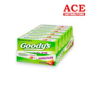 GOODY POWDER HANGOVER STRAWBERRY CITRUS 4/6CT
