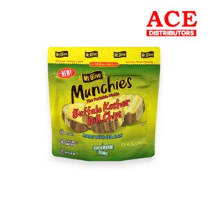 MT OLIVE MUNCHIES BUFFALO KOSHER DILL CHIPS PICKLE 4.8OZ