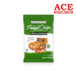 PRETZEL CRISPS GARLIC PARMESAN 3OZ