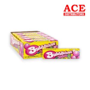 BUBBLICIOUS THE ORIGINAL 1 BUBBLE GUM 18CT