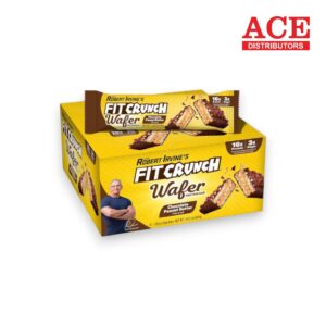 FIT CRUNCH WAFER PROTEIN BAR CHOCOLATE PEANUT BUTTER 9CT