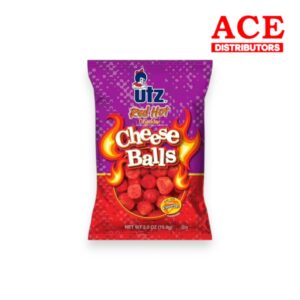 UTZ CHEESE BALLS RED HOT 2.5OZ
