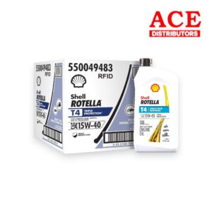 SHELL ROTELLA 15W-40 MOTOR OIL 6CT